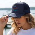 LIMITED JULY 4th EDITION! "It's a Good Day to Drink on a Boat" Trucker Hat — Retro Foam Trucker