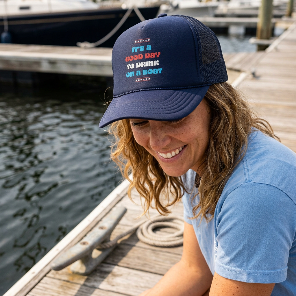 JULY 4th COLLECTION! "It's a Good Day" Trucker Hat