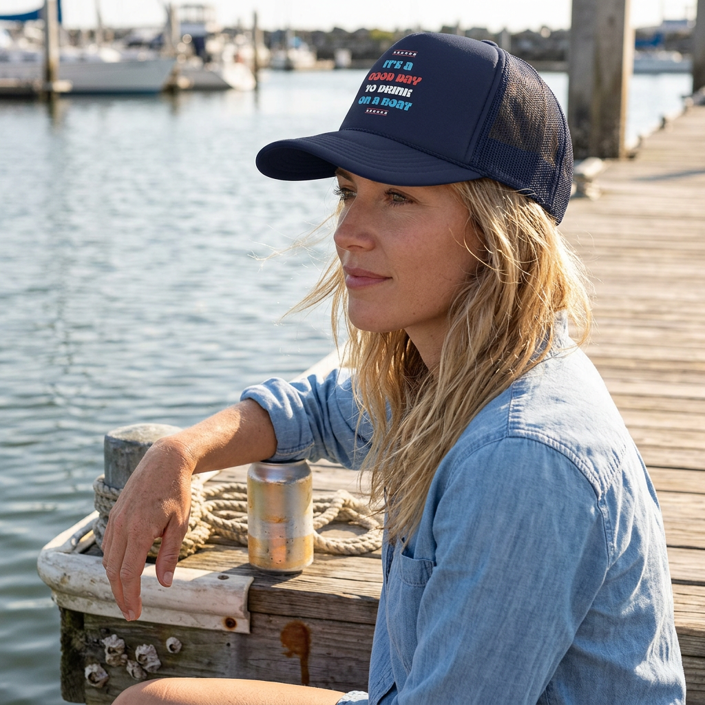 JULY 4th COLLECTION! "It's a Good Day" Trucker Hat